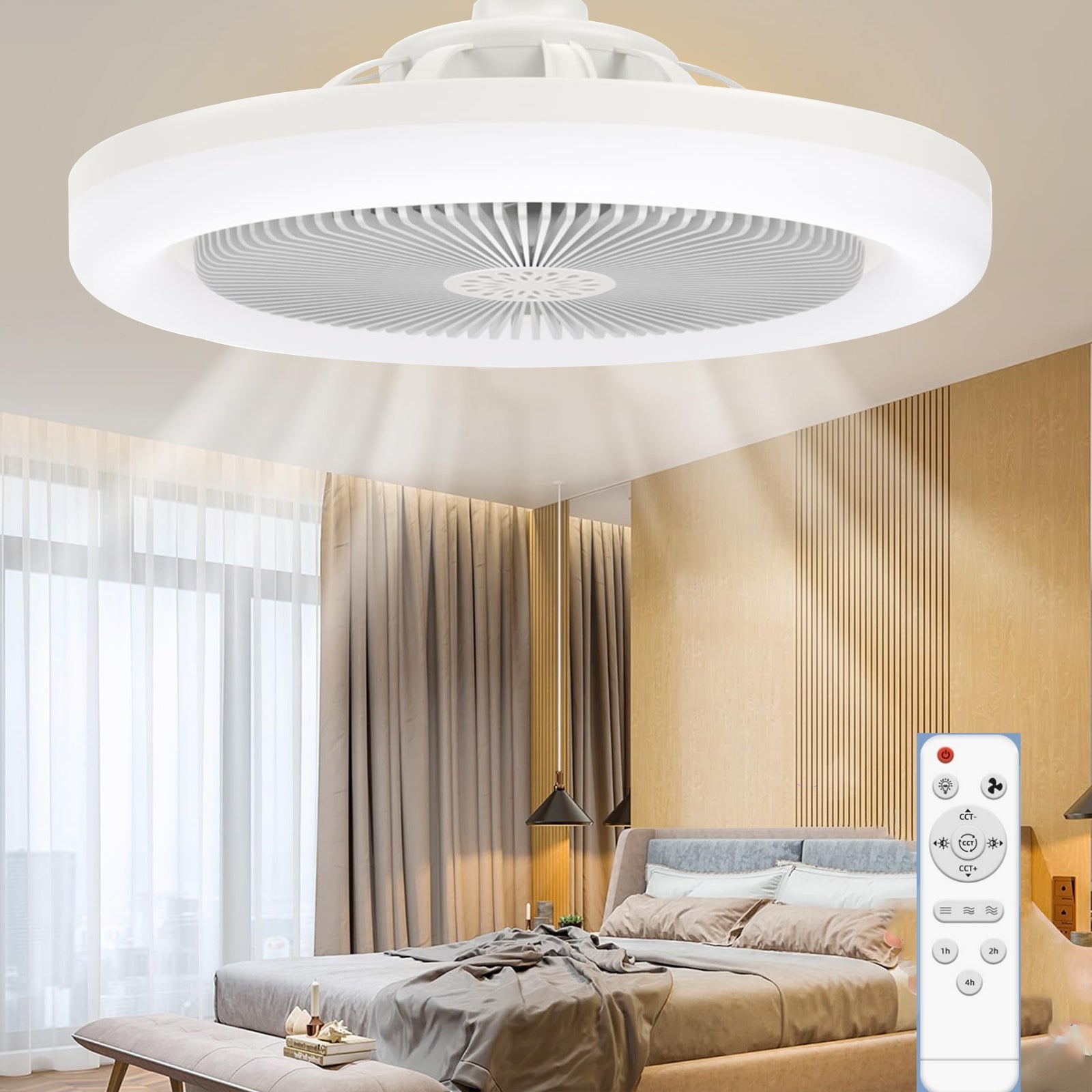 Ventilador de techo LED