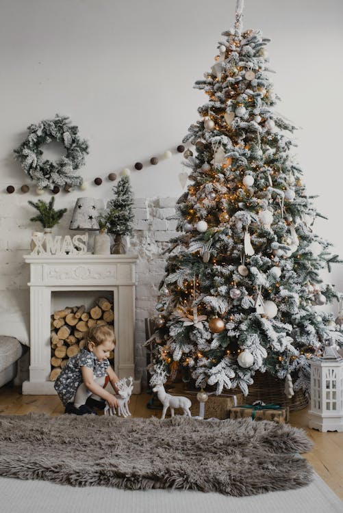 Arbol Navidad Nevado